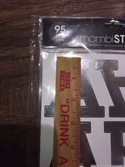 3 Packages MambiSticks Large Aurora Silver Foil Alphabet & Number Stickers New
