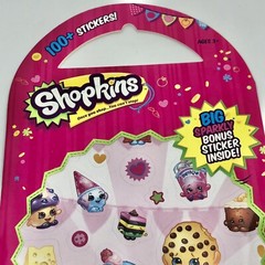 Shopkins Tasty Treats Variety Sticker Fun Pack 100+ Stickers & Coloring Pages