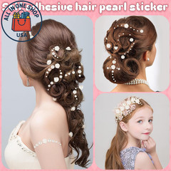 Self-Adhesive Pearl Stickers for Crafts – Assorted Sizes & Shapes (4366 PCS)