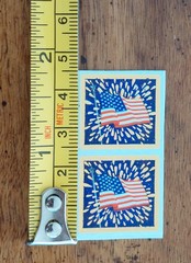 WWP DAV USA American Flag Warriors Red White Blue Patriotic Stickers Lot of 70