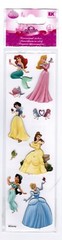 Disney PRINCESS Belle Cinderella Dimensional Scrapbook Stickers New Pack