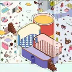 Two Extra Large (3D) Isometric Scene Rooms. Treehouse and Canned Apartment.
