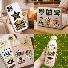 50pcs Graduation Stickers 2026, College Stickers, Class of 2026 Stickers for Gra