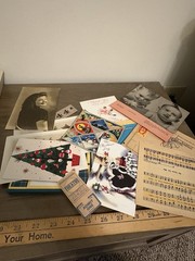 VTG To Modern Junk Journal Scrapbooking Lot. Ephemera Photos Cards Trinkets More