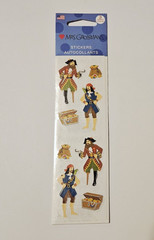 Mrs. Grossman’s Stickers Lot of 3 Strips New Package ~Pirate Crew~ Pirates