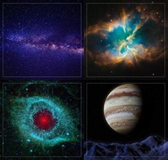 Galaxy Stickers (10-Set)