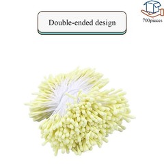 HAHIYO 700Pcs 2mm 2mm-Matte Light Yellow-700Pcs, Matte Yellow