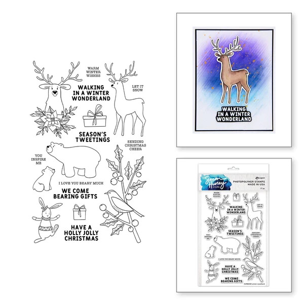 Spellbinders – SIMON HURLEY METAL DIES – WINTER WONDERLAND S7-227
