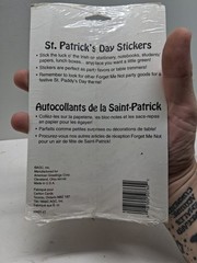 New Sealed VTG American Greetings St. Patrick’s Day Leprechaun Bear Stickers