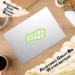 Christian Sticker, Faith Sticker, Jesus Sticker, Cute Laptop Sticker,faith decal