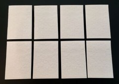 Tim Holtz Mini Embossed Panels * Set of 8 * Choose Your Design! * 3″ x 4 1/2″