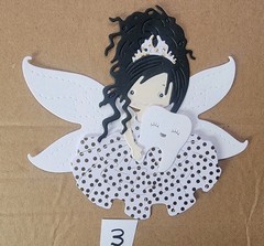 Any 1 Tooth Fairy Girl For Scrapbooking & Cards See Pics #1-4
