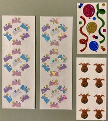 Lot of Vintage Sandylion Stickers! Prismatic, Fuzzy, Kromekote, Epoxy, Borders
