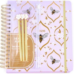 2026-2027 Planner Organizer with Tabbed Sections for Students and Teachers