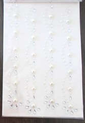 New Recollections Scrapbooking Stickers Greek Letters pearl rhinestone Graduatio
