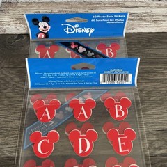 Disney Mickey Mouse and Friends Scrapbooking Stickers~Lot of 5 Packs~NEW