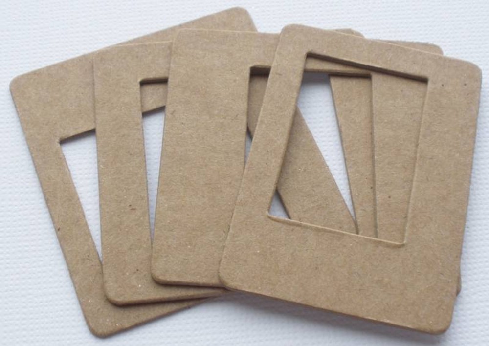 {8} *SLIDE MOUNTS* – Bare Mini Frames Chipboard Die Cuts