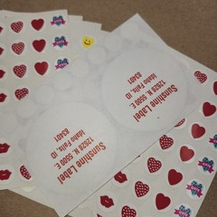 Lot of Vintage teacher reward stickers NEW mini sheets