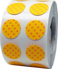 Circle Polka Dot Stickers | 0.5″ Inch Round | 1,000 Pack | Pick One Color