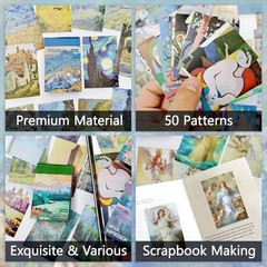 300Pcs Washi Stickers Set for Journaling, Bullet Journal, Planner, DIY Crafts