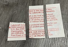 Labelcraft Stickers Vintage 1980s 5 Stickers Girl Balloons I’ve Cream Present