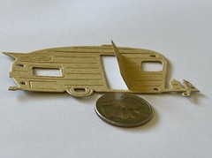 HAPPY CAMPER Die-Cut Set(6pc) Travel Trailer•Roadtrip•Family •Friends•Vacation•