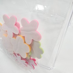 Craft for Kids Felt Flower Stickers 12pc Kids Craft Scrapbook Supply NEW