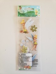 Disney Fairies EK Success TINKERBELL LOT OF 5 Scrapbooking Stickers