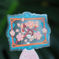 Friendship Blooms Sticker – Sea Dragon & Shrimp – Vinyl Waterproof Transparent