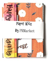 Scrapbook Paper Kit 25 Plus Items Kit For Junk Journals, Scrapbook Pages, Cards