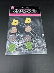 Provo Craft Third Dimension Stand-Outs Baby Diaper Pin Stickers Scrapbook Crafts