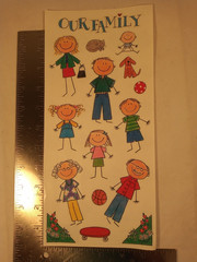 Vtg 1999 Me & My Big Ideas Scrapbooking Stickers Lot SR-120 SR-114 BR-108 SR-105