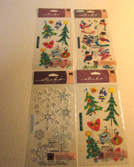 10 New Jolee’s Boutique & EK Sticko Winter Christmas Sticker Lot Scrapbook