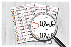 Nurse Planner Stickers for Diary Calendars, Journals and Scrapbooking