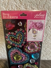 Jolees Boutique Stickers Hearts Bling Valentine Love Scrapbooking Crafts NEW