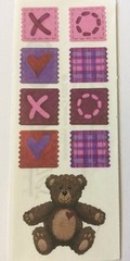 ROCKING BABY Sticker Set(11pc)5″x2″ Creative Memories•Rocking Chair •Bear•Heart
