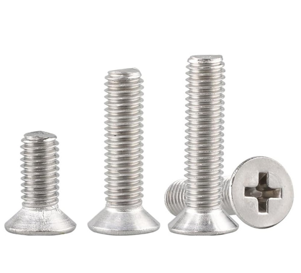 30Pcs #10-24 x 1-3/4 Flat Head Machine Screws, Phillips Cross Screw, Phillips…