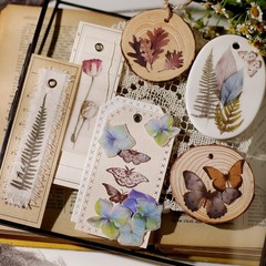 3 Sheets Butterfly Rub-on Transfer Stickers Use for Fabric Paper Wood Chips DIY
