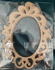 Lot of (9) Cardboard Accents/Embellish- frames, clocks,gears, keys,fluer delis