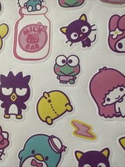 FRIEND’S OF HELLO KITTY (#1) Stickers(20pcs)Sanrio•Cartoon •Penguin•Card Making•