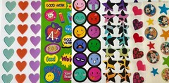 10 WHOLESALE bulk sticker pack, HUGE variety of themes characters animals & more