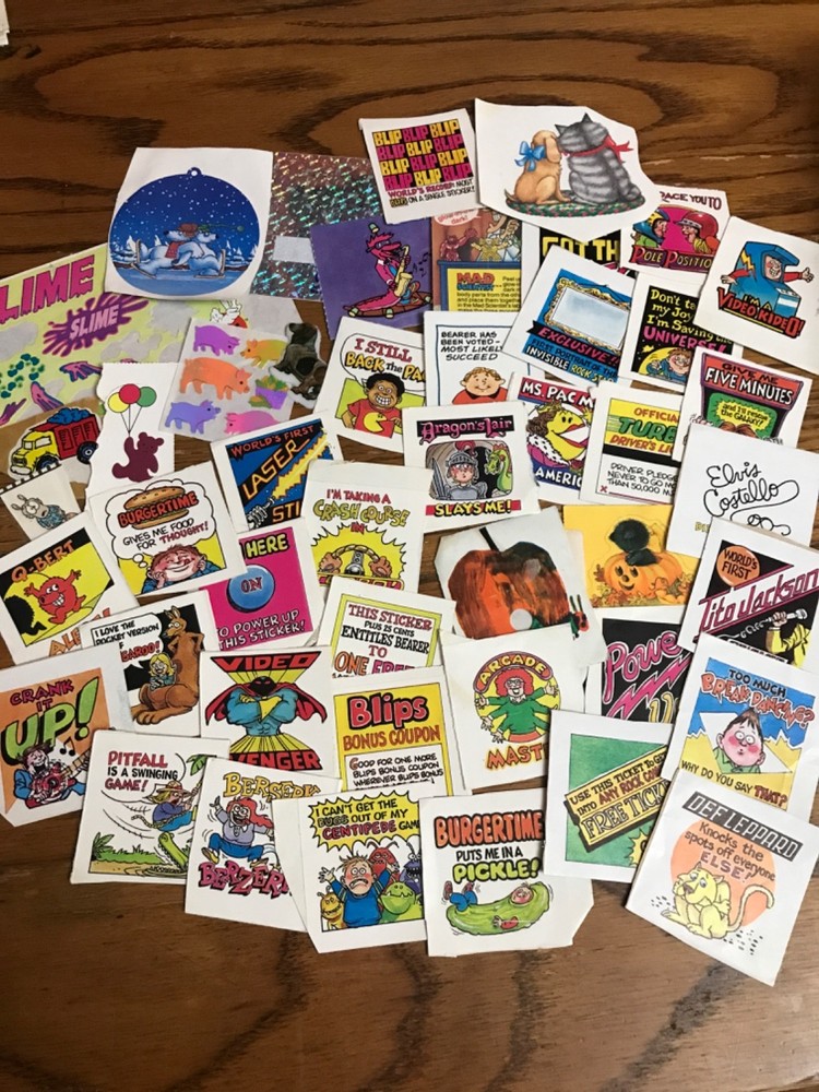 Vintage 1980-90’s stickers. Large lot. Most Scholastic