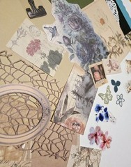 Scrapbook Pages Kit Ephemera Papers Images Stickers Frames Junk Journal Cards