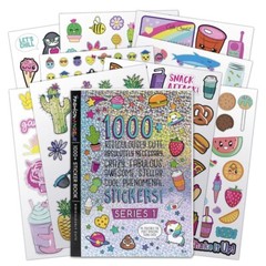 Decor Bundle 1000+ Ridiculously Cute Stickers & 40 Pcs Peach Wall Decor Cards