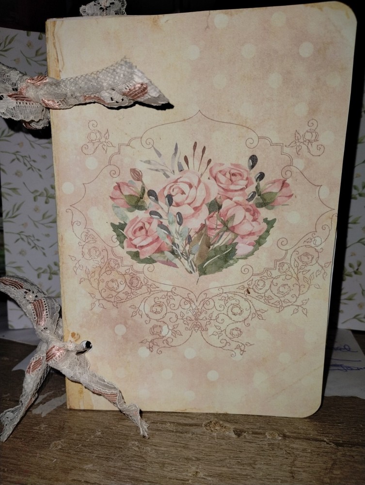 Shabby Chic Junk Journal Scrapbook USA Seller