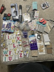 Crafter’s Square Conair Scrapbooking Mixed Embellishments Stickers Multicolor