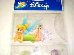 Lot of 6 Packs Disney Mickey Icon & Tinker Bell Sticker Envelopes 3D