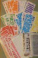 HUGE PRICE DROP Alphabet Packs Sets Lots Sticko, Recollections, Etc #2