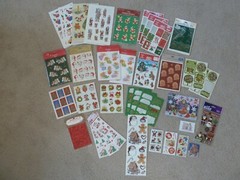 Christmas Holiday Stickers Seals ***You Choose*** NEW Unused Packs Sheets