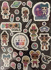 L.O.L DOLL SURPRISE Prismatic/Glitter Sticker Set(150pc)Girlfriends•Glam Squad•